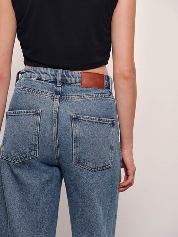 RÆRE by Lorena Rae Wide Leg Jeans 'Mara' in Blau