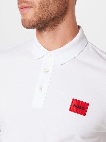 HUGO Poloshirt 'Dereso' in Weiß