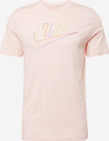 Nike Sportswear Tričko – pink: přední strana