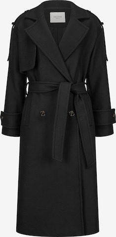 Nicowa Between-seasons coat ' PAWONA' in Black: front