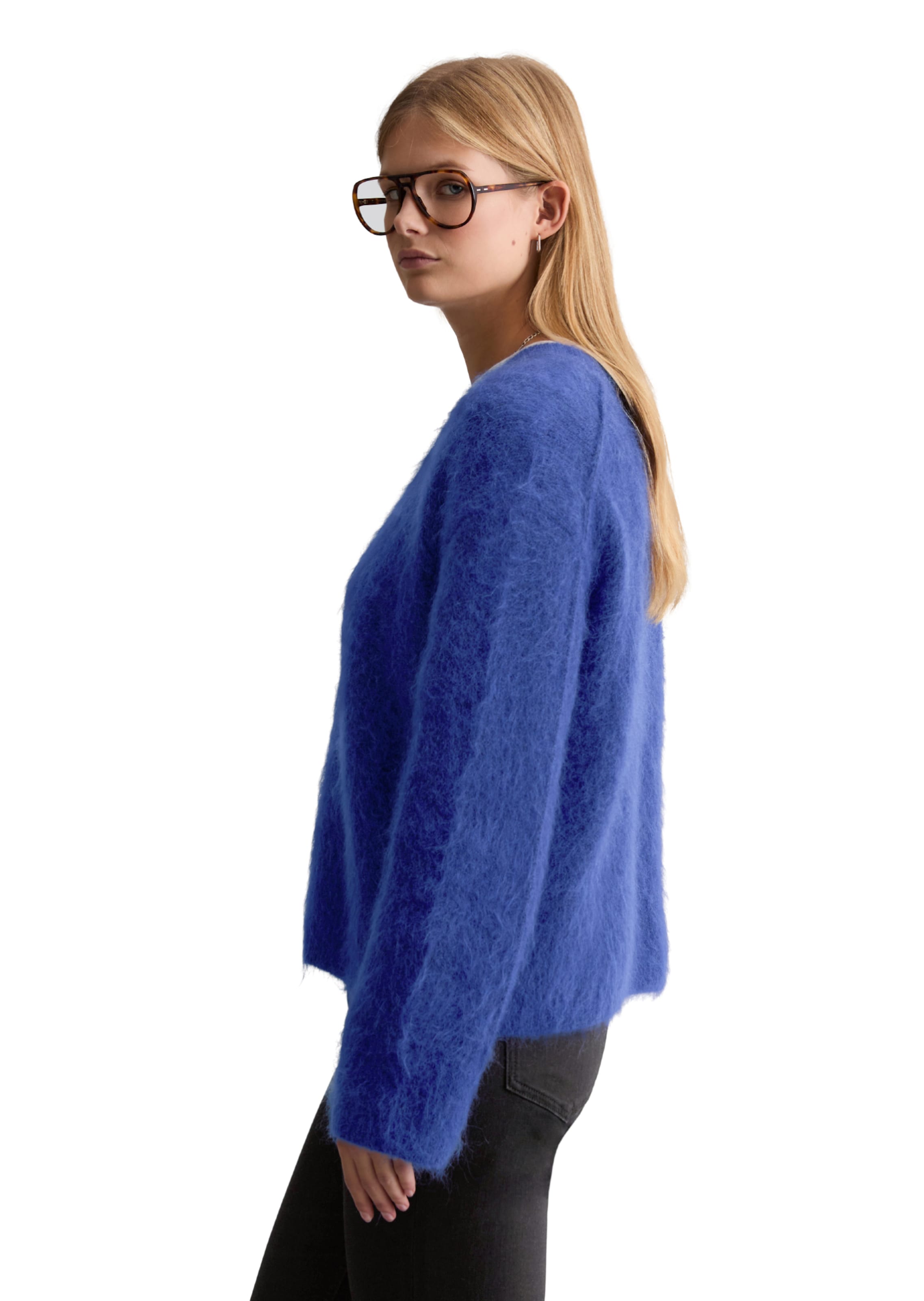 Marc O'Polo DENIM Sweater in Blue: side