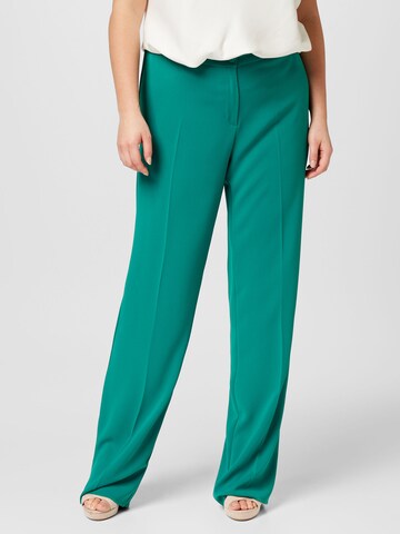 Persona by Marina Rinaldi Loosefit Pantalon 'RACHELE' in Groen: voorkant