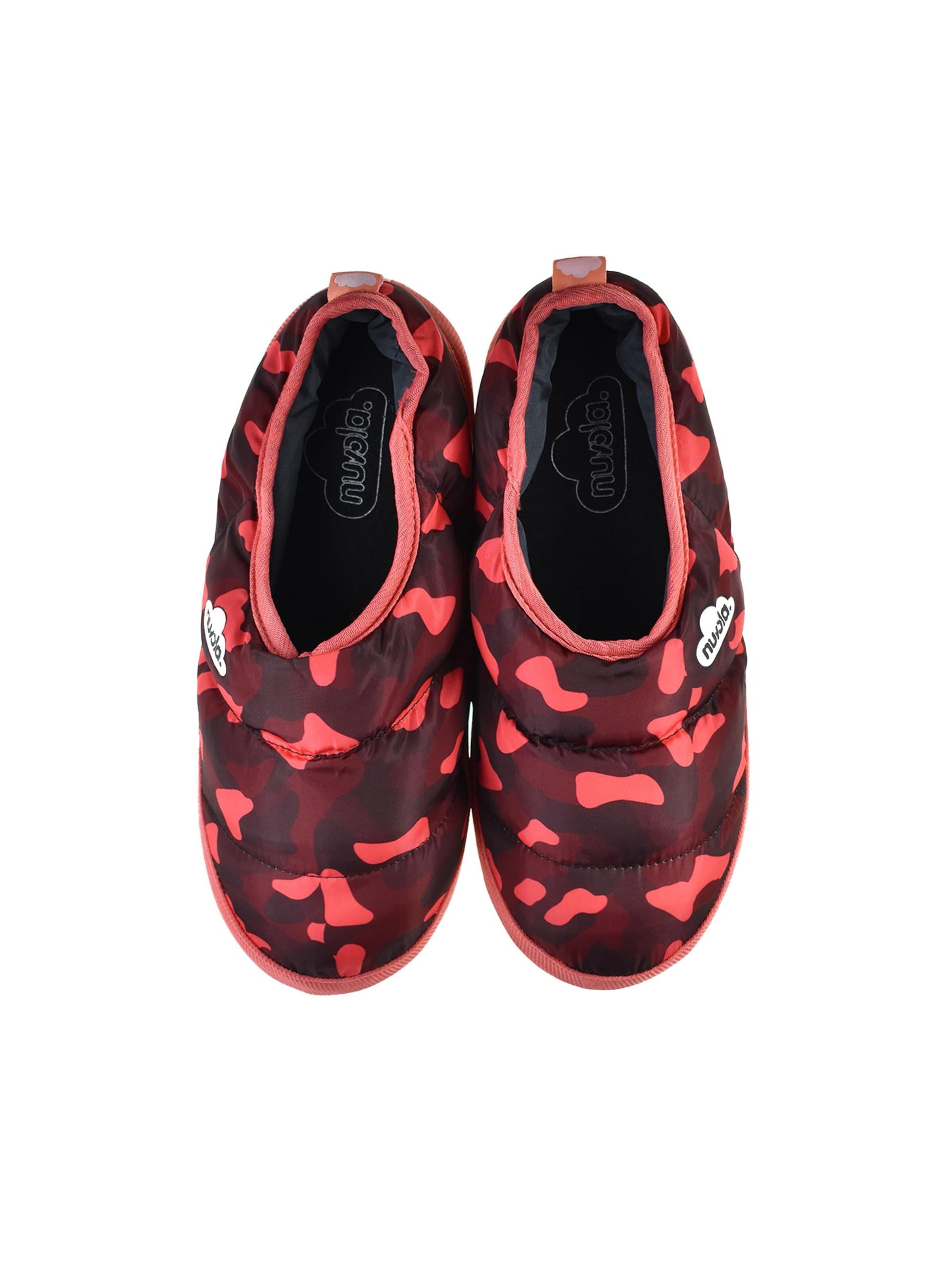Nuvola. Slipper 'Camuffare' in Red