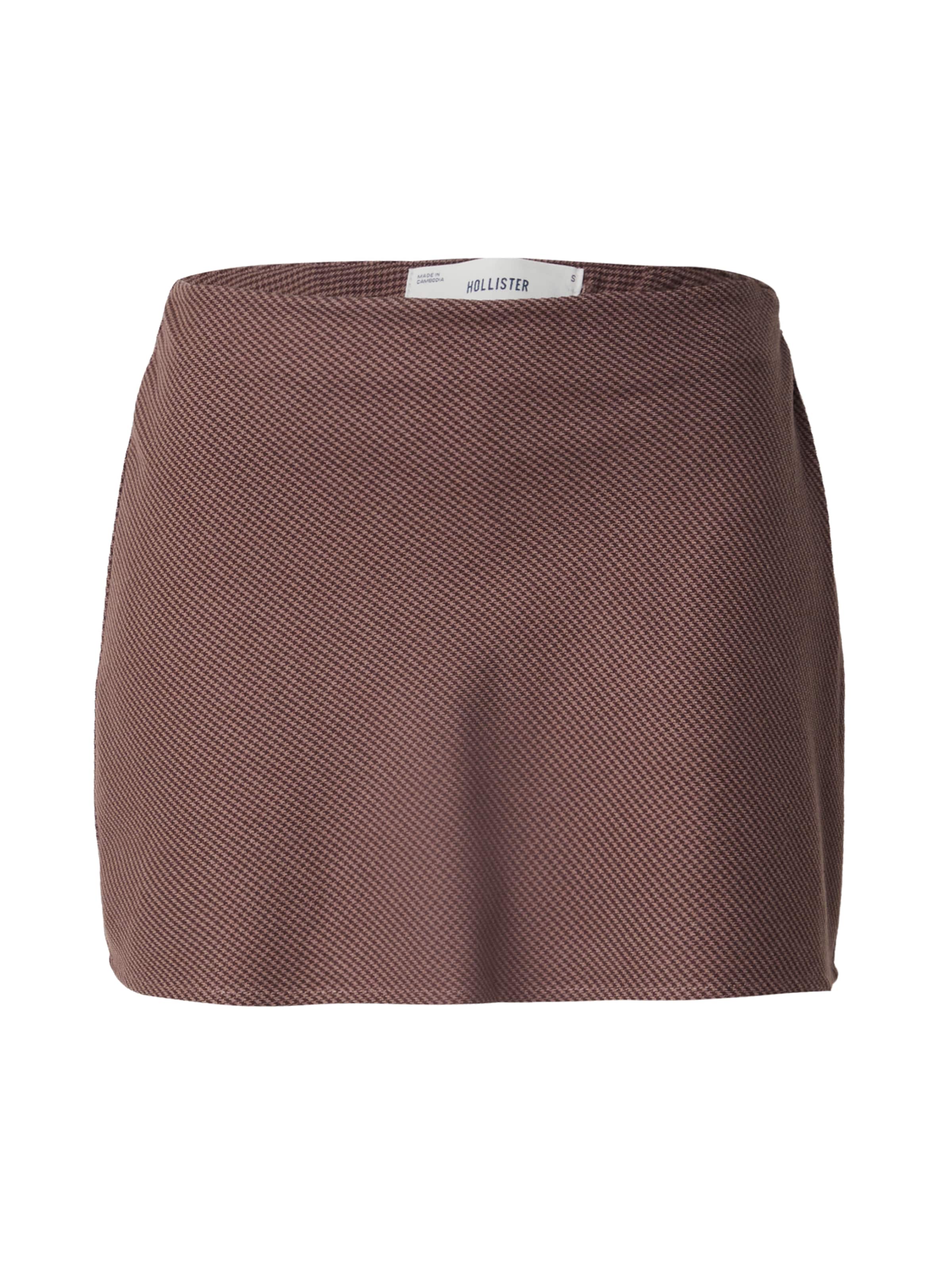 Jupe HOLLISTER en marron : devant