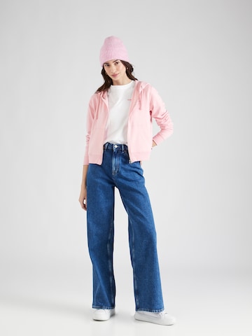 Tommy Jeans Bluza rozpinana w kolorze różowy
