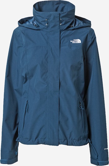 THE NORTH FACE Sportjacke 'SANGRO' in taubenblau / weiß, Produktansicht