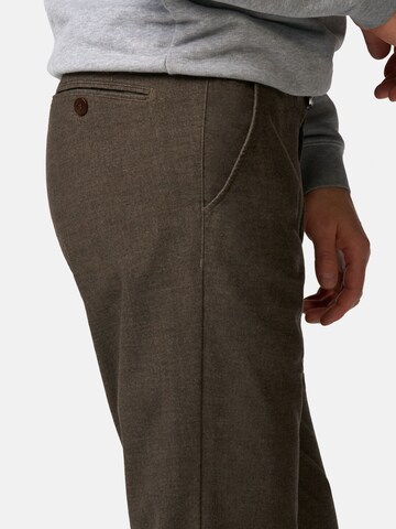 Regular Pantalon chino 'Bonn' MEYER en marron