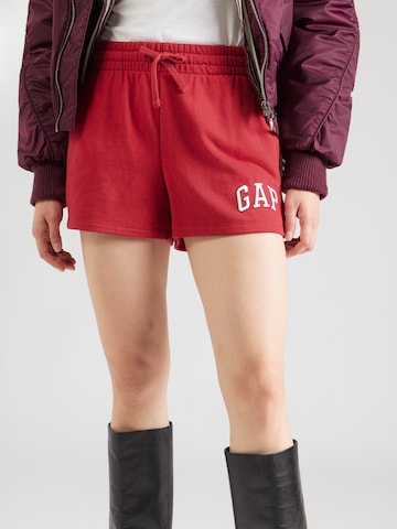 Regular Pantaloni 'HERITAGE' de la GAP pe roșu
