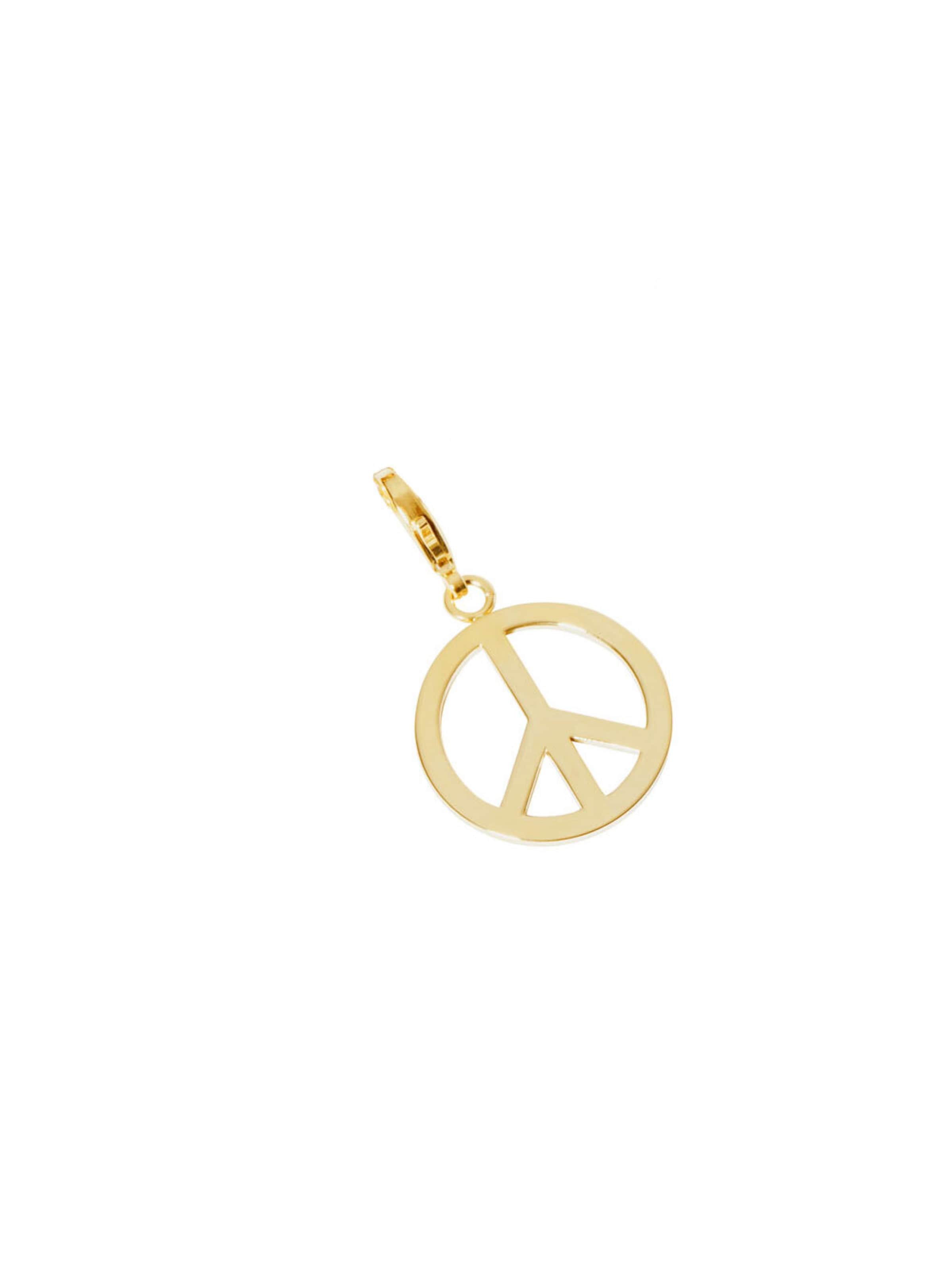 Pendentif 'Peace' Cheeky Chain Munich en or : devant