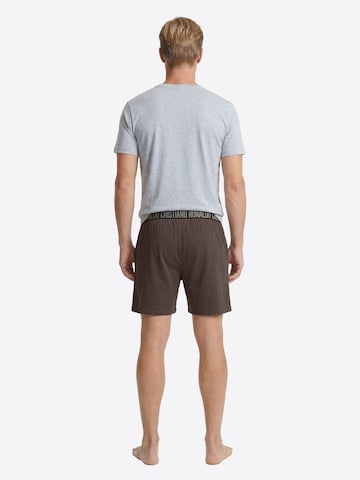 CR7 - Cristiano Ronaldo Pyjama kort ' Men BASIC ' in Bruin