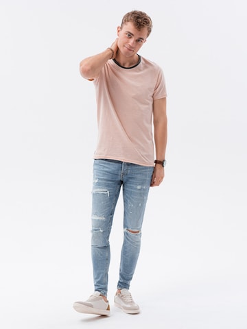 T-Shirt 'S1385' Ombre en rose