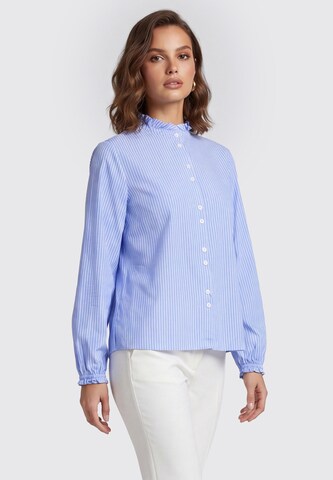 faina Blouse in Blue: front