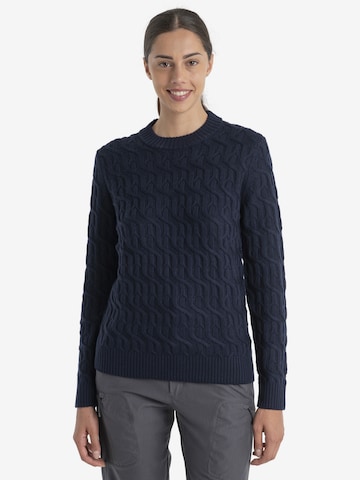 ICEBREAKER Sweater in Blue: front