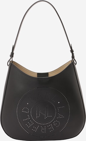 Karl Lagerfeld Õlakott, värv must: eest vaates