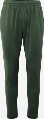 Hummel Regular Workout Pants 'Strength' in Green: front