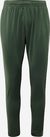 Hummel Regular Workout Pants 'Strength' in Green: front