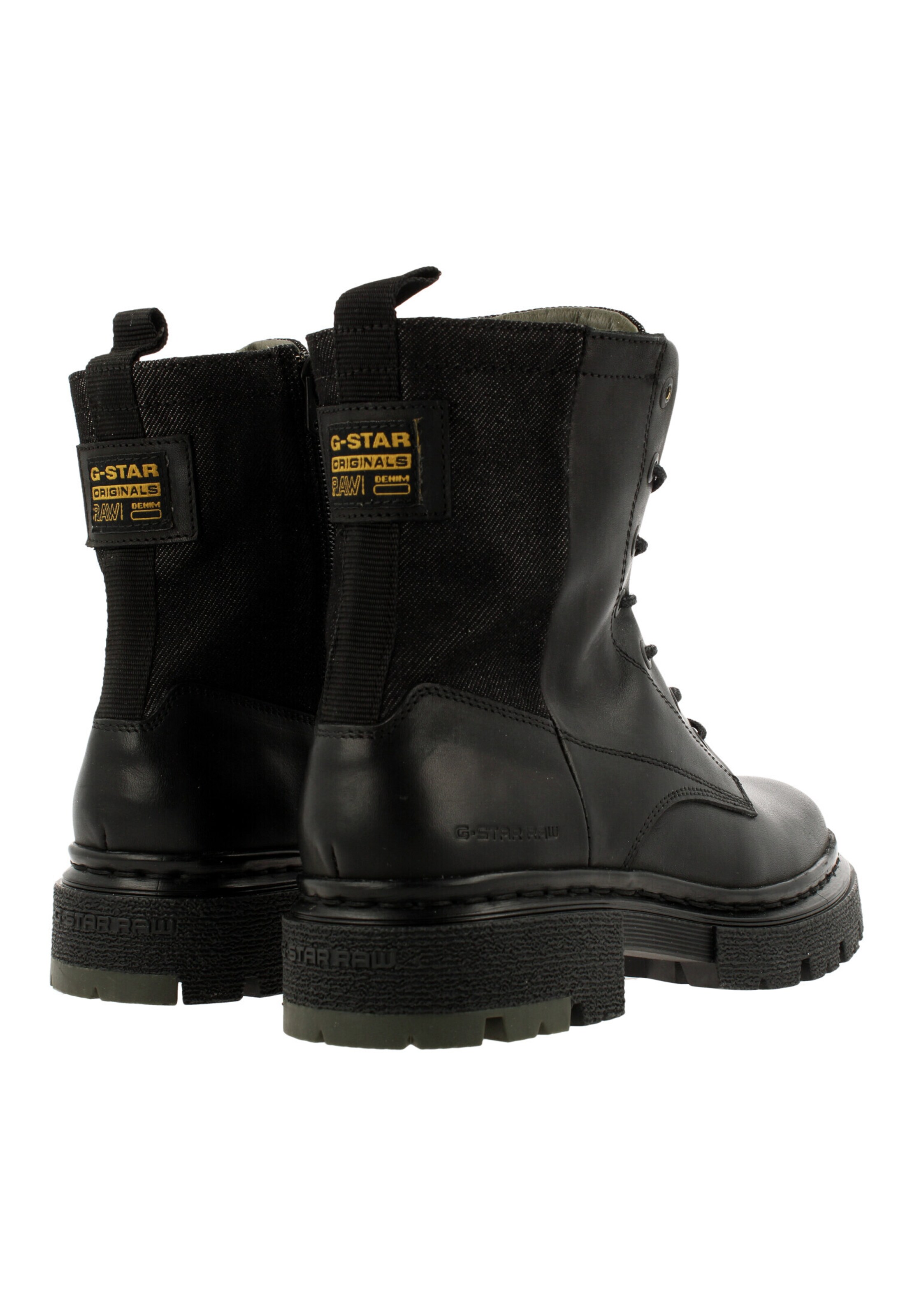 Frauen Stiefeletten G-Star RAW Ankle Boot 'KAFEY' in Schwarz - CB36761 Frauen Stiefeletten G-Star RAW Ankle Boot 'KAFEY' in Schwarz - CB36761
