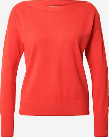 Coast Sweater 'Popper Slash' in Red: front