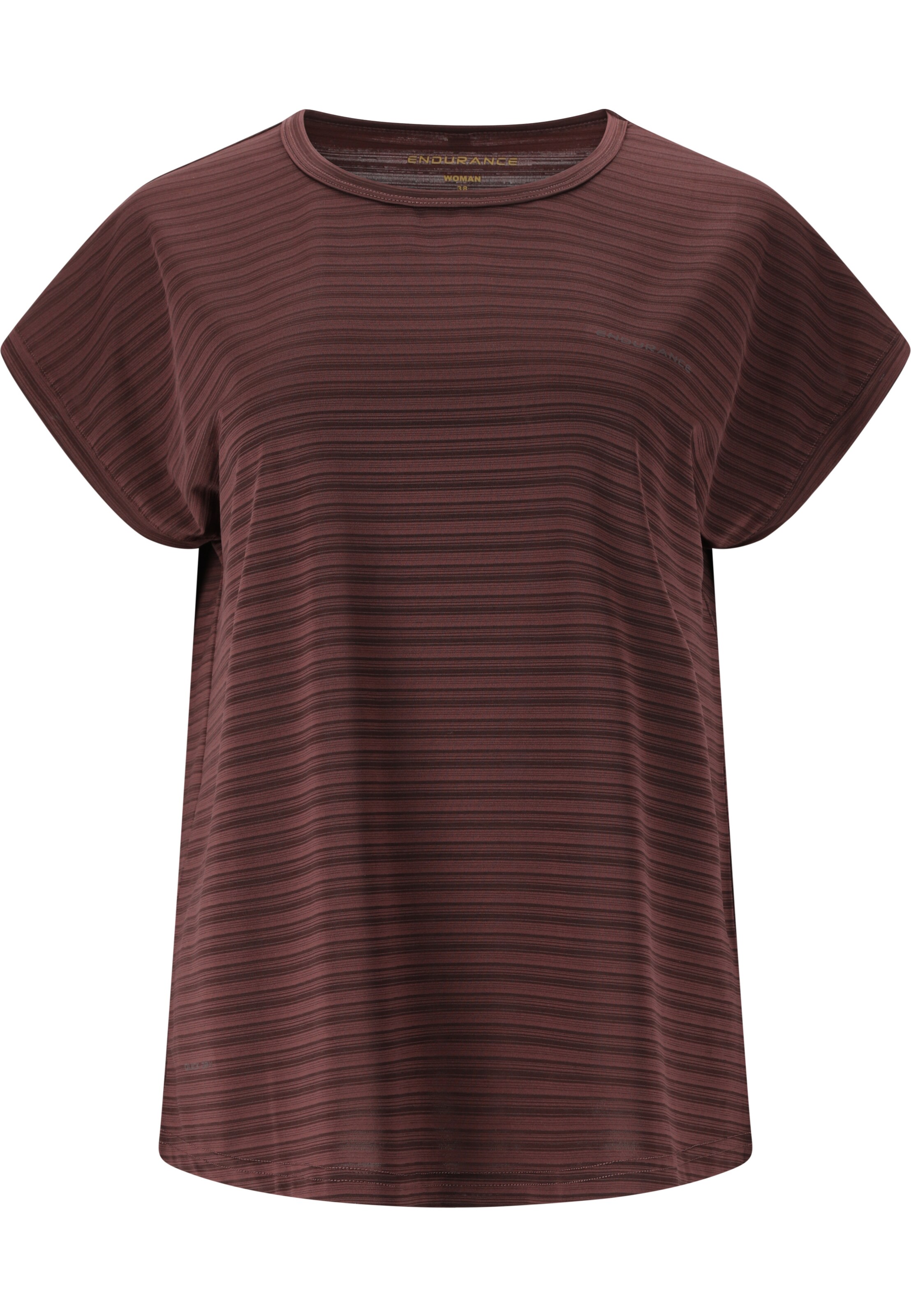 ENDURANCE Performance Shirt 'Limko' in Brown: front