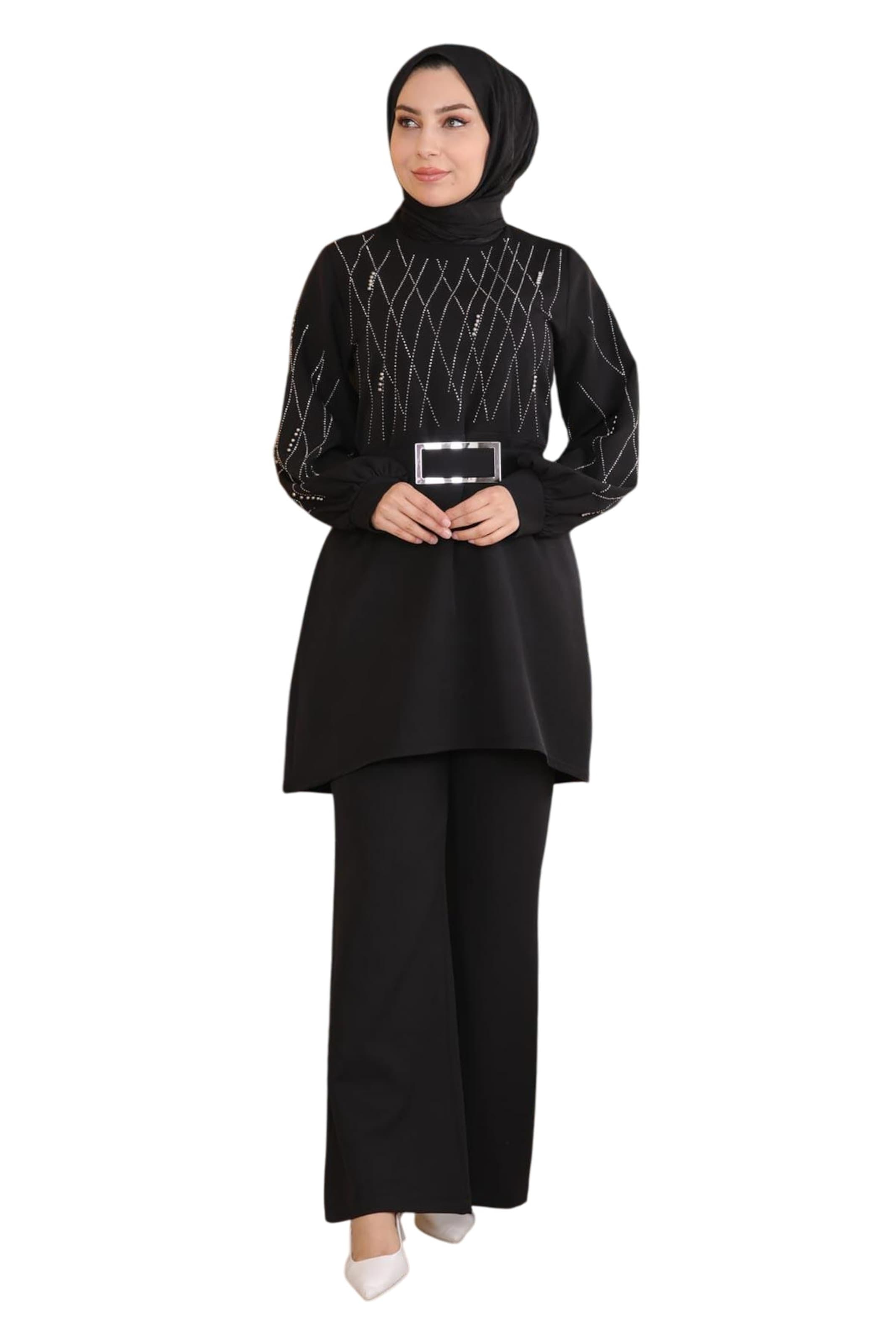 MODAMIHRAM Set in Schwarz