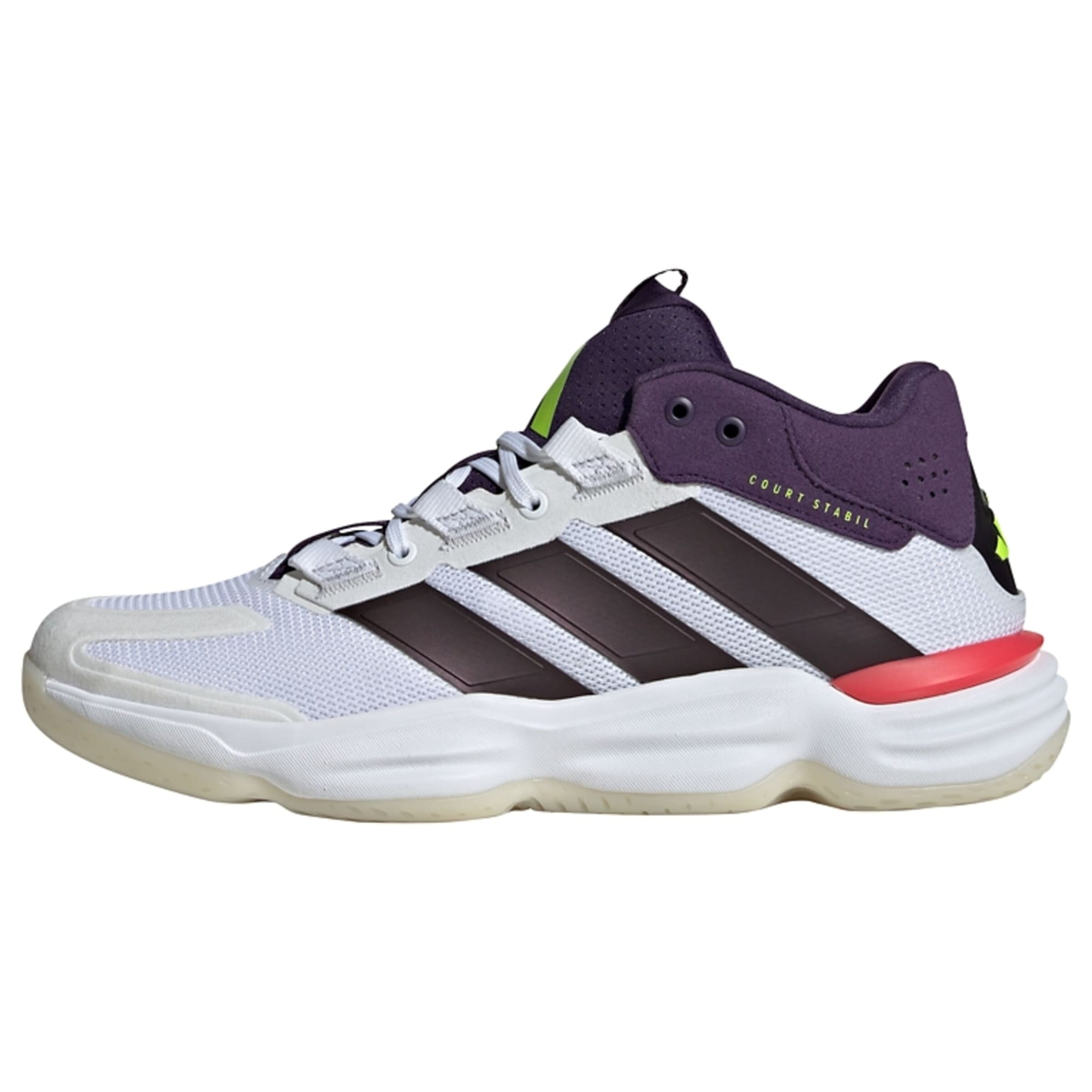 ADIDAS PERFORMANCE Sports shoe 'Court Stabil' in White: front