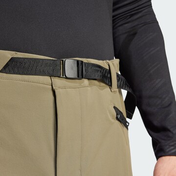 Regular Pantalon outdoor 'Xperior' ADIDAS TERREX en vert