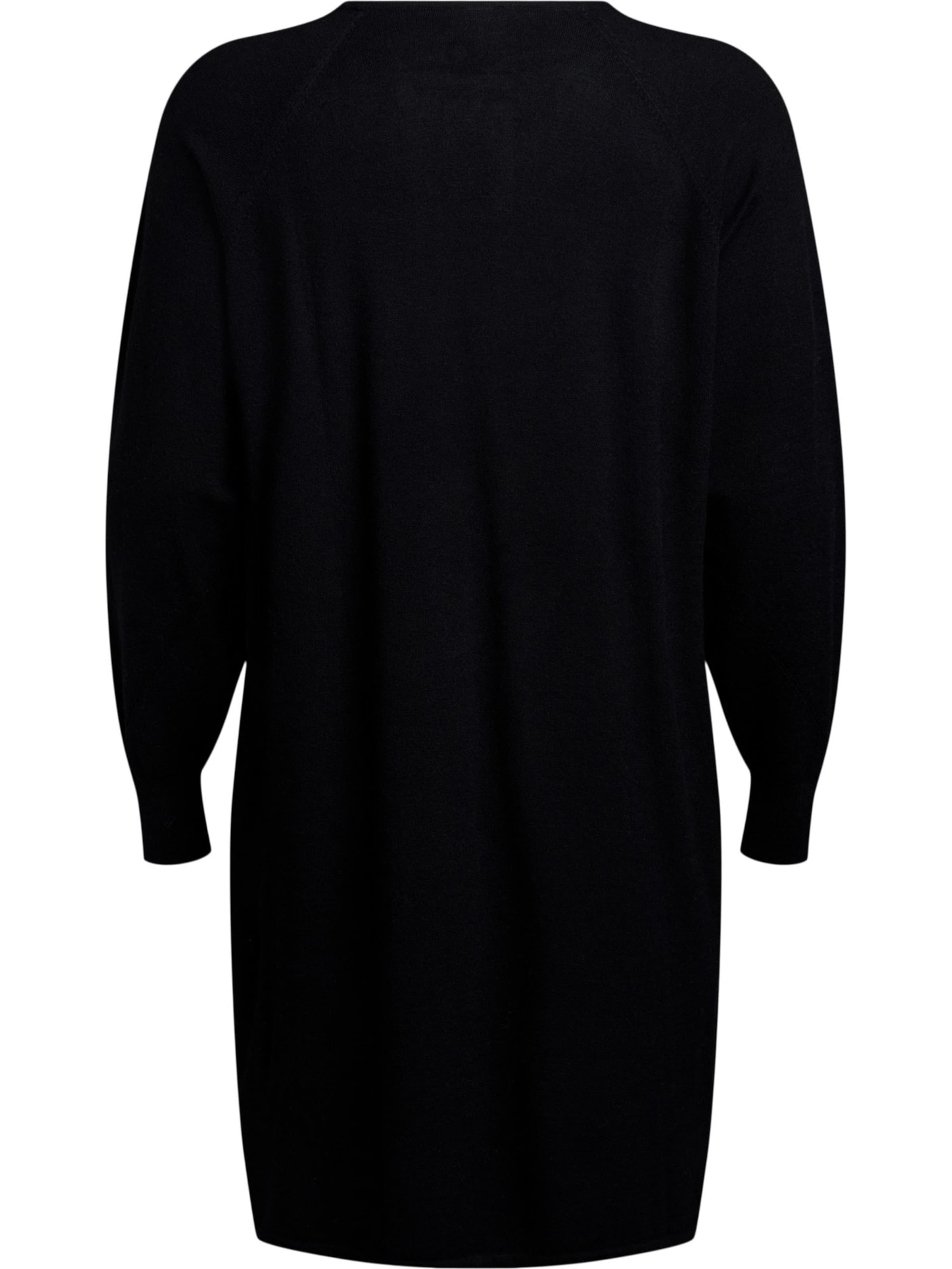 Zizzi Плетена рокля 'Caella' в черно