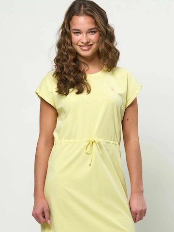 Robe ' UWIda ' U.S. POLO ASSN. en jaune : devant