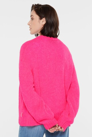 SENSES.THE LABEL Strickjacke in Pink
