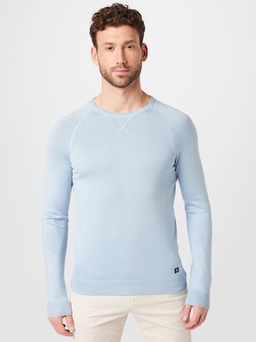 TOM TAILOR DENIM Pullover in Blau: predná strana