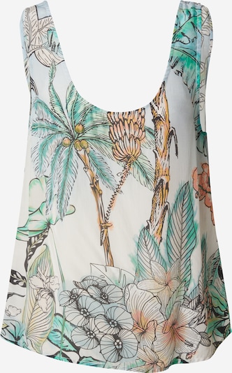PRINCESS GOES HOLLYWOOD Bluza 'Palmlike' u boja pijeska / svijetloplava / svijetlosmeđa, Pregled proizvoda