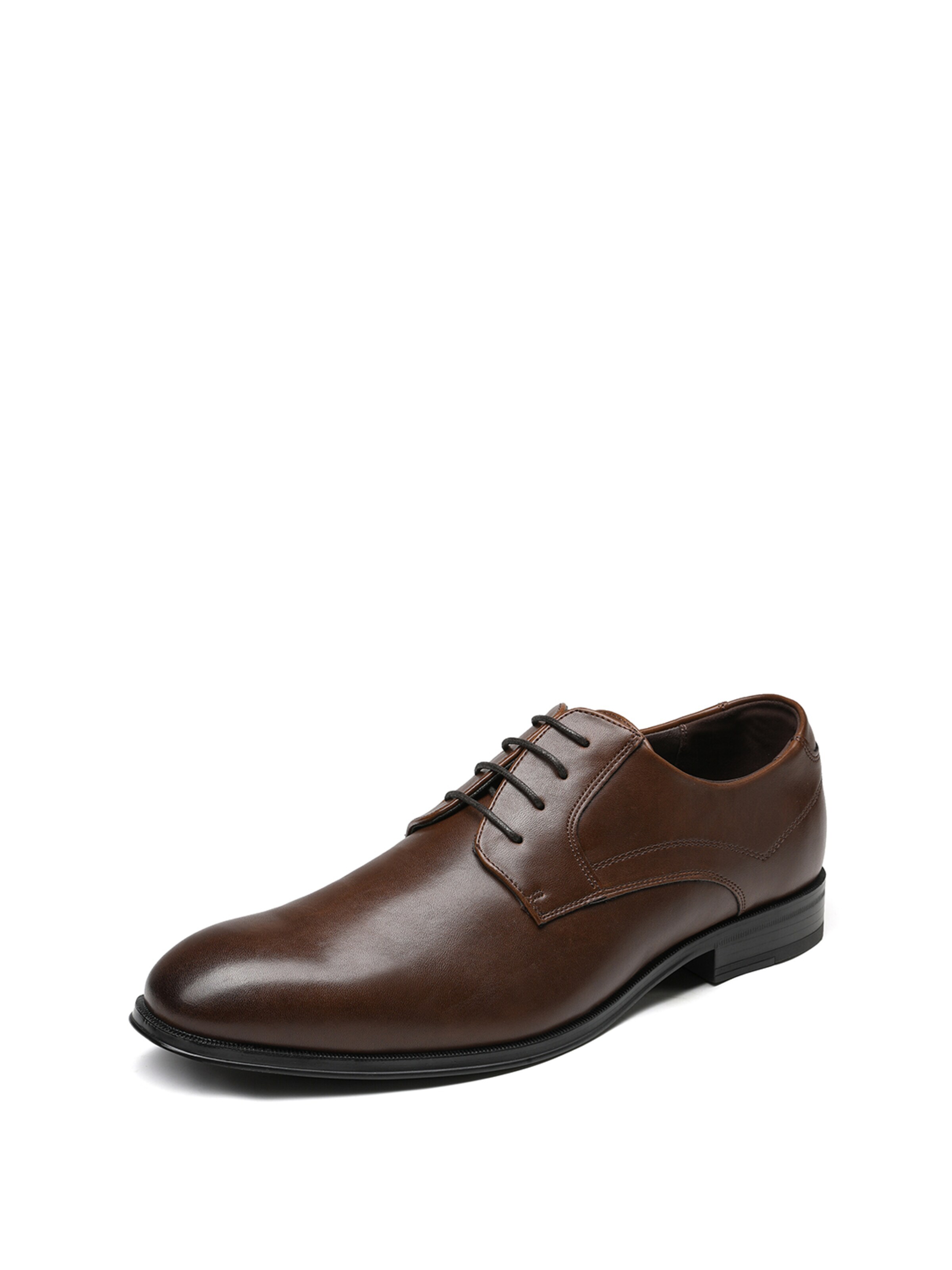 Scarpa stringata di Bruno Marc in marrone: frontale