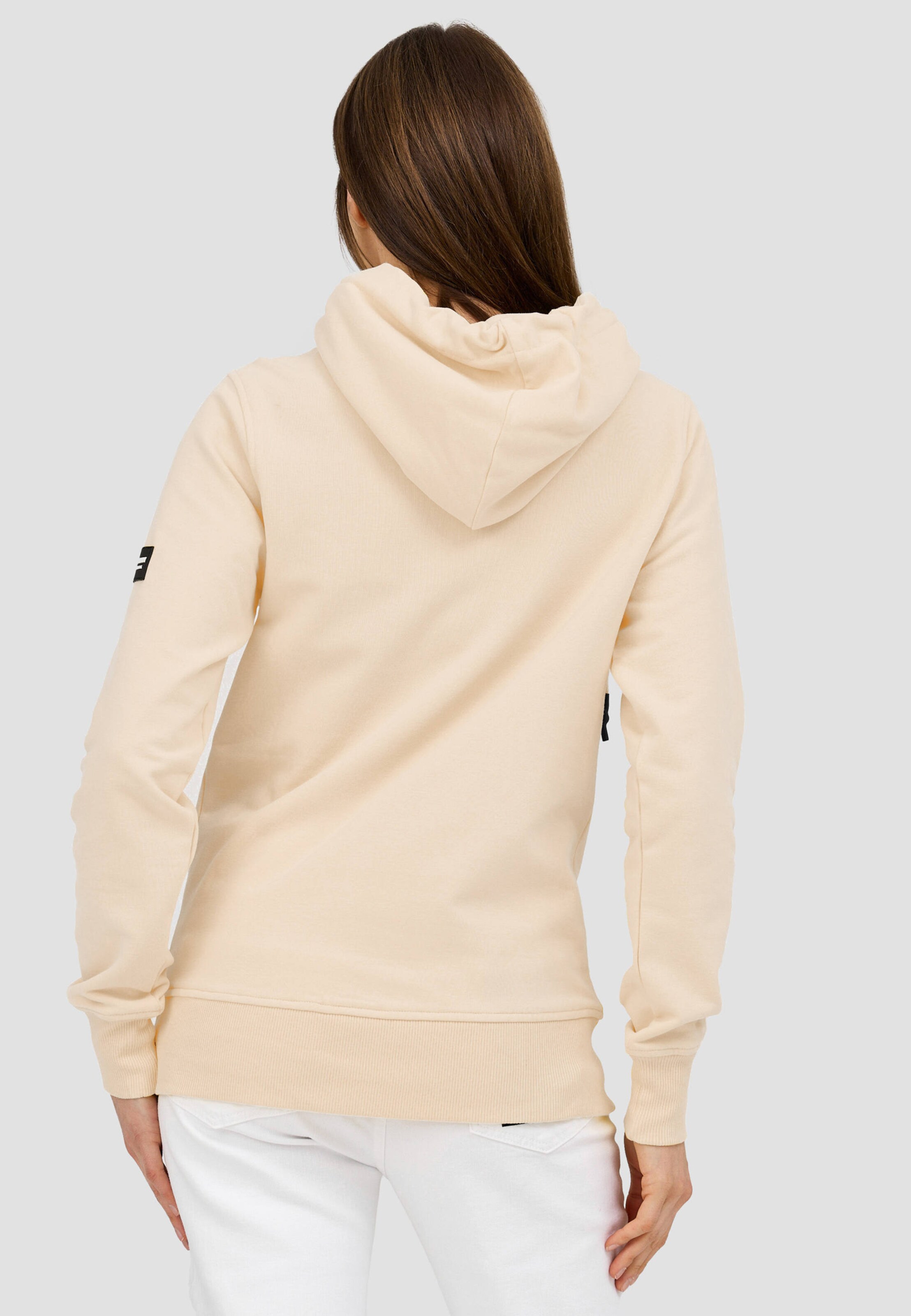 Frauen Sweat Cotton Candy Kapuzensweatshirt 'YAGMUR' in Beige - UT64722 Frauen Sweat Cotton Candy Kapuzensweatshirt 'YAGMUR' in Beige - UT64722