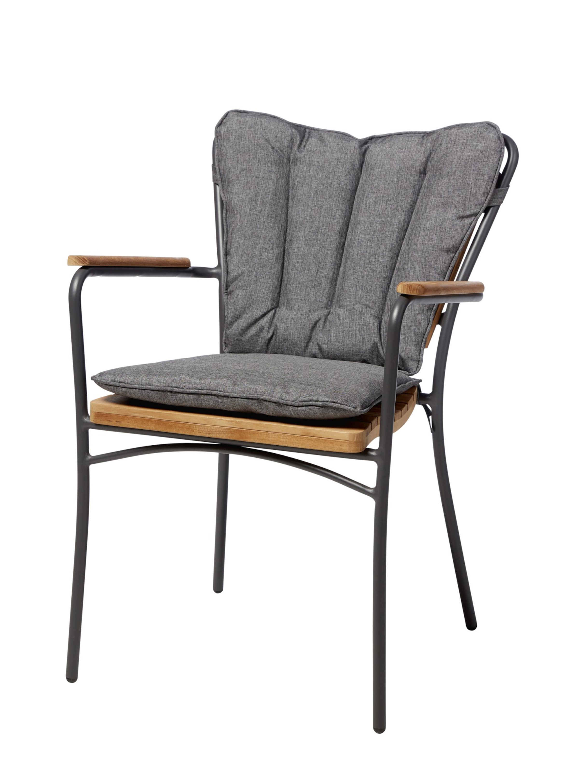 cinas Stuhlkissen 'Ellen' in Grau