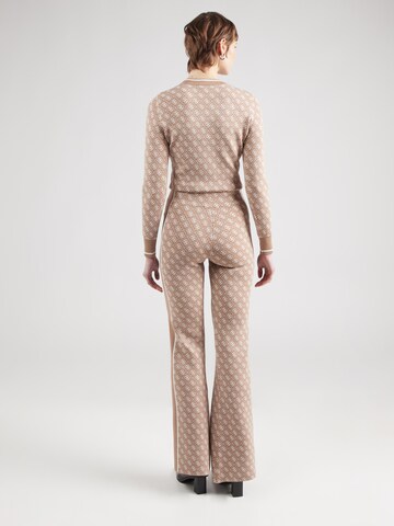 GUESS - Acampanado Pantalón 'LISE' en beige