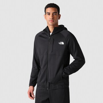 THE NORTH FACE Fliisjakk 'CANYONLANDS', värv must: eest vaates