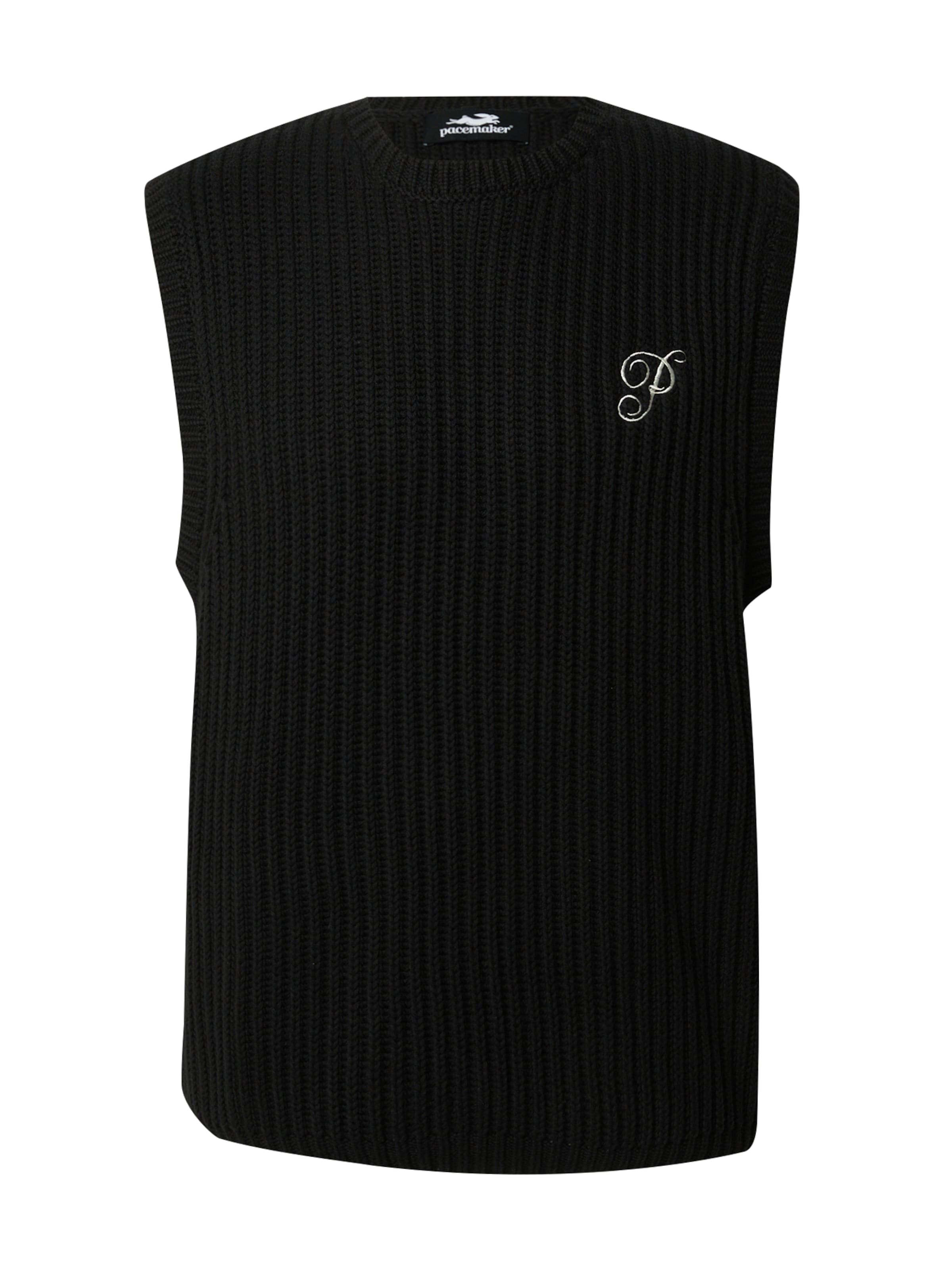Pacemaker Pulóver 'Silas' - fekete: elől