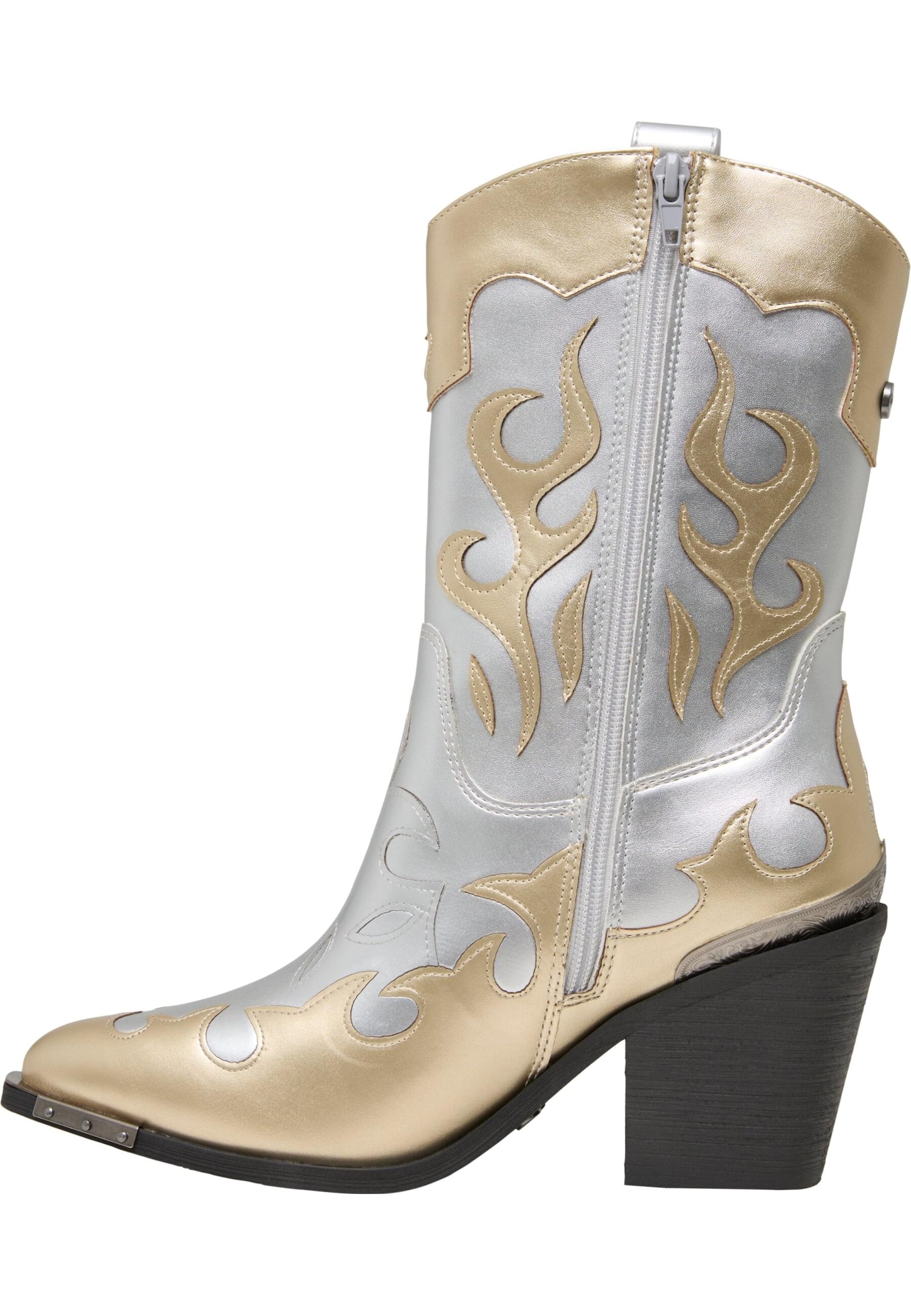 Stivale da cowboy di BUFFALO in argento