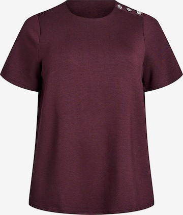 ZizziBluza 'Eingrid' - crvena boja: prednji dio