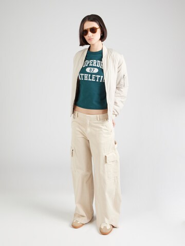 Superdry Shirt 'ATHLETIC' in Green