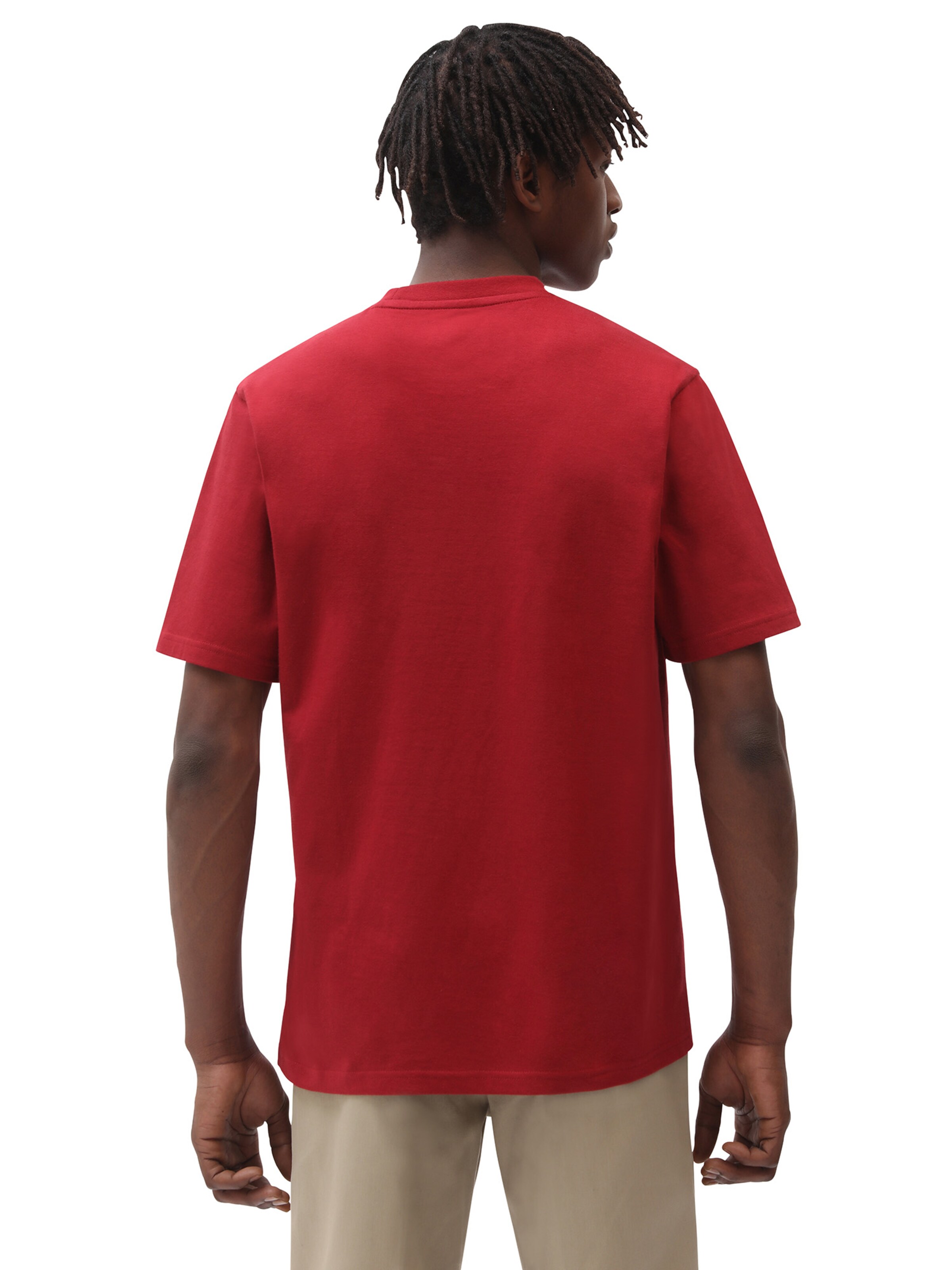 Abbigliamento T-shirt DICKIES Maglietta Icon Logo in Rosso 