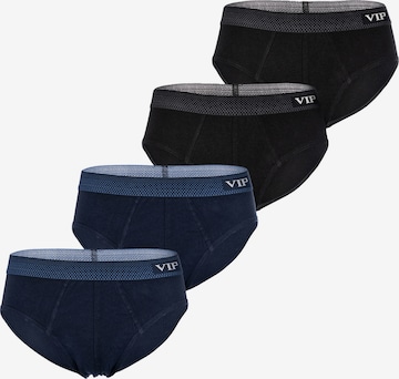 Slip ' Premium Jersey Stretch ' VIP en bleu : devant