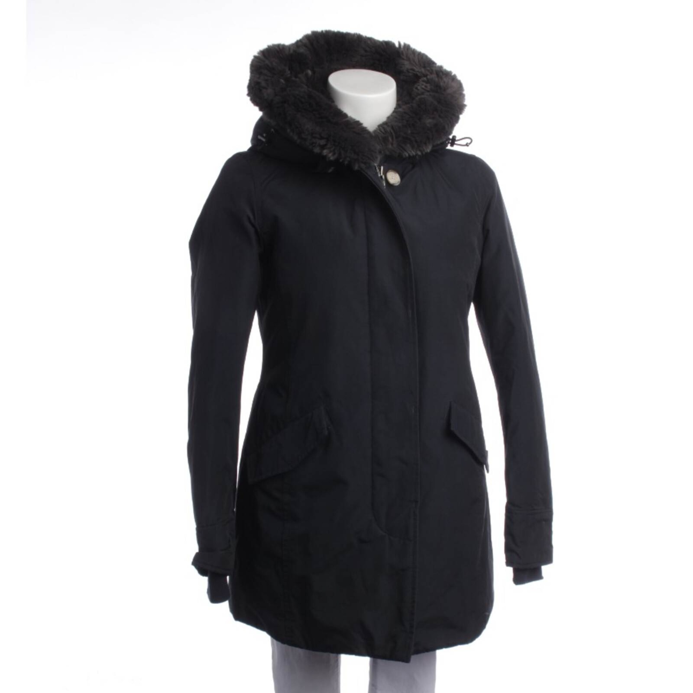 Woolrich Jacket & Coat in XS in Grey: front