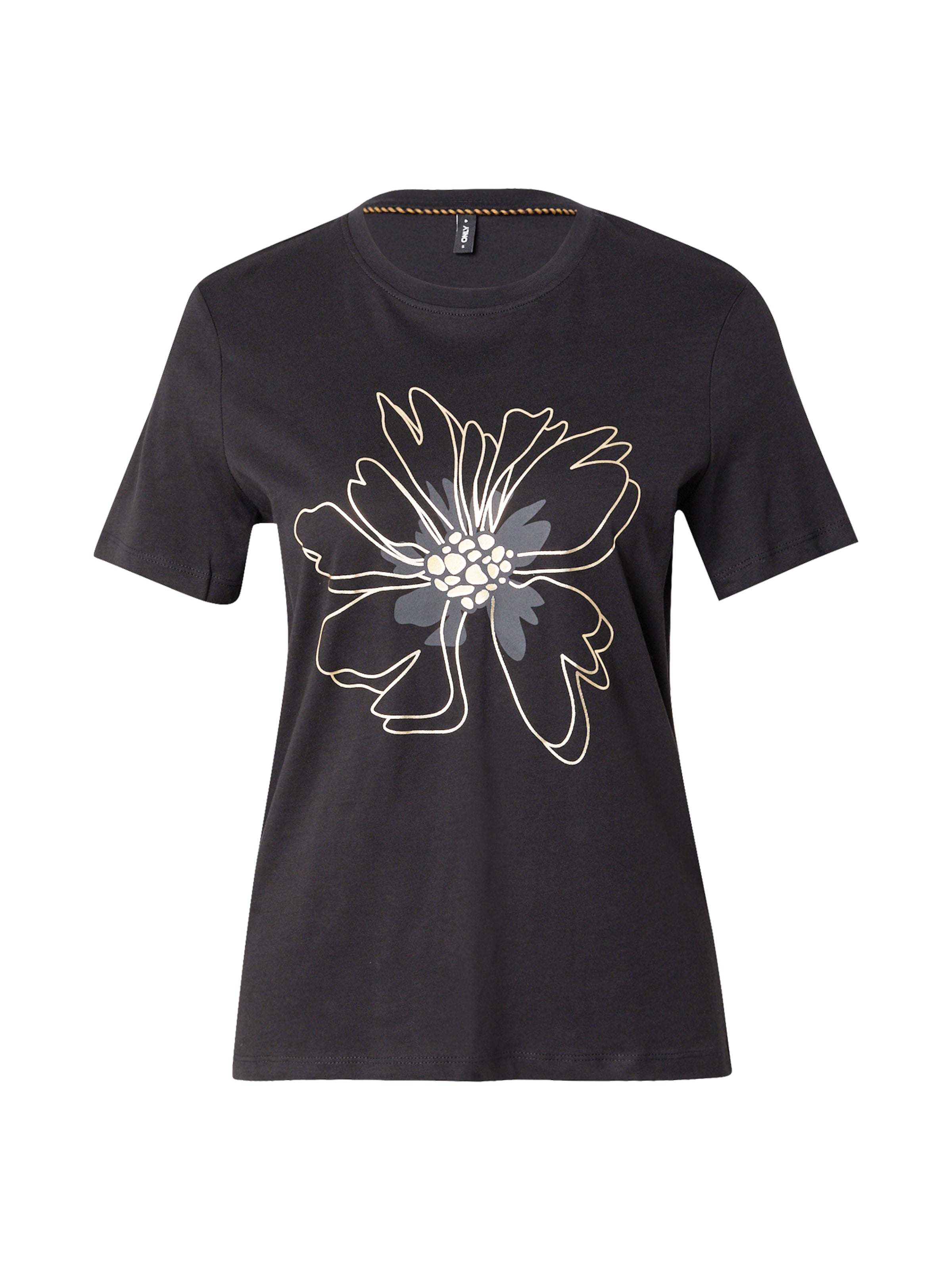 ONLY Majica 'ONLKITA' | črna barva: sprednja stran