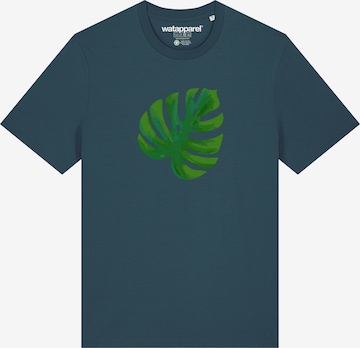 T-Shirt 'Monstera 2.0' Watapparel en vert : devant