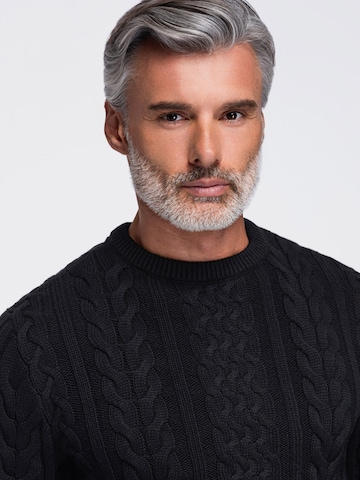 Ombre Sweater in Black