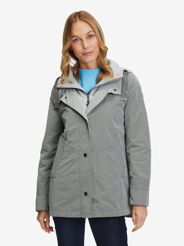 Amber & June Between-season jacket in Grey: front