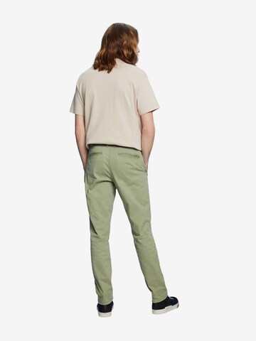 Regular Pantalon chino ESPRIT en vert