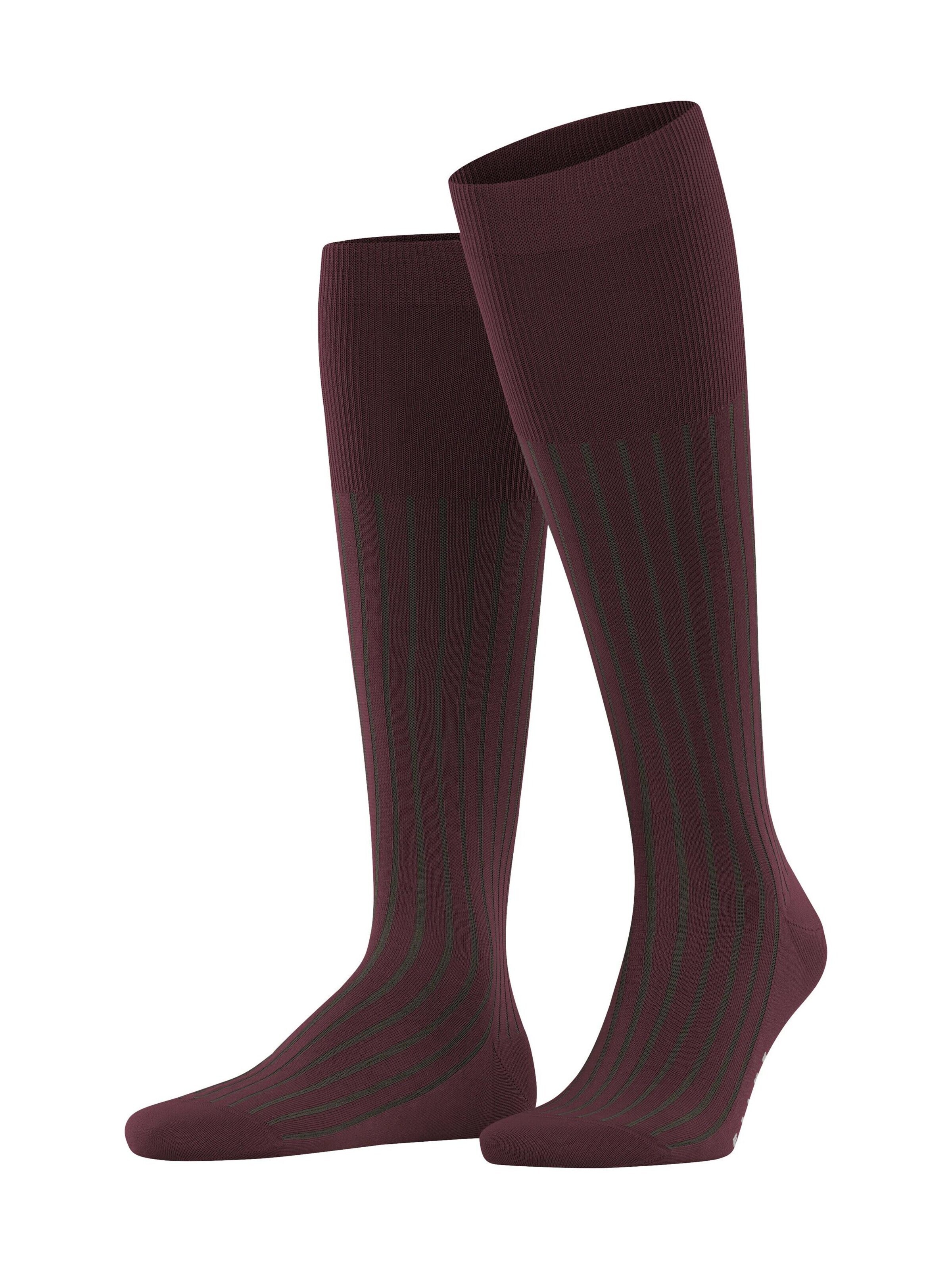 FALKE Kniestrümpfe 'Shadow'‌‌‌‌‌‌‌‌‌ in Rot: Vorderseite
