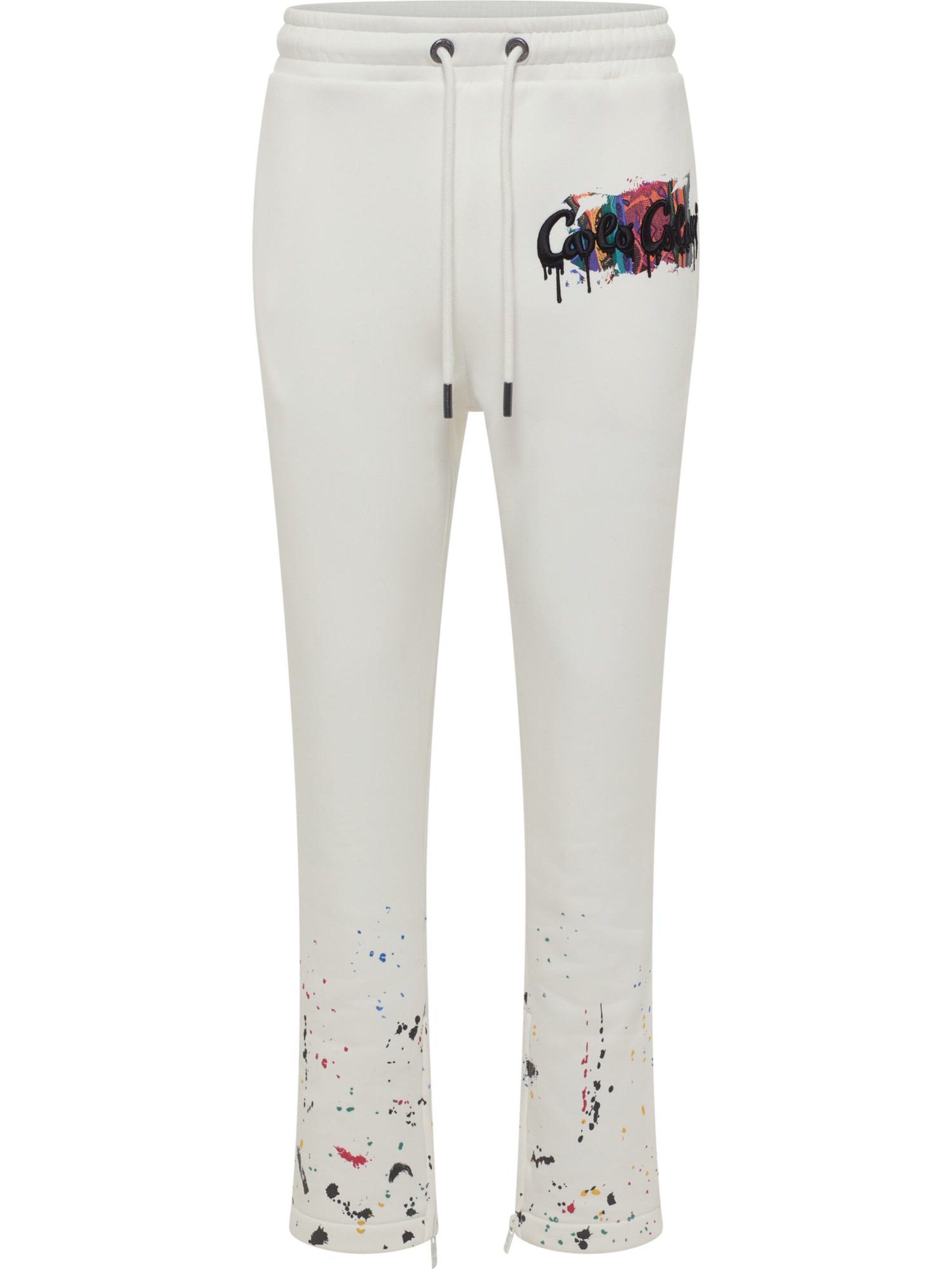 Carlo Colucci Hose in Weiß: Vorderseite